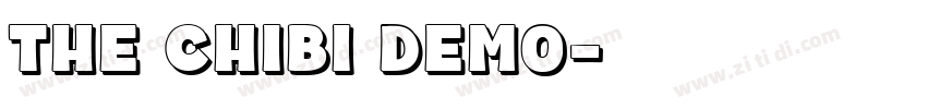 THE CHIBI DEMO字体转换